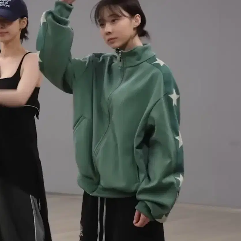 [3] 캐피탈 스무스 저지 스턴트맨 & 우먼 트랙 자켓 라이트 그린팝니다