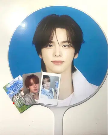 TWS 부채 트레이딩 카드 스티커 세트