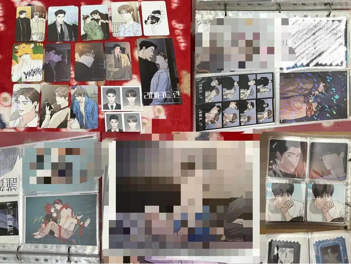 리미티드 런 콜라보카페 굿즈 bl굿즈 양도
