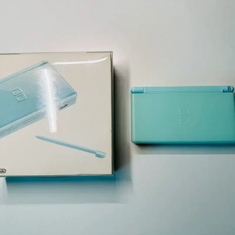 닌텐도 DS Lite DSL 아이스블루 일판 박스셋 판매 (GBA, 게임보이)
