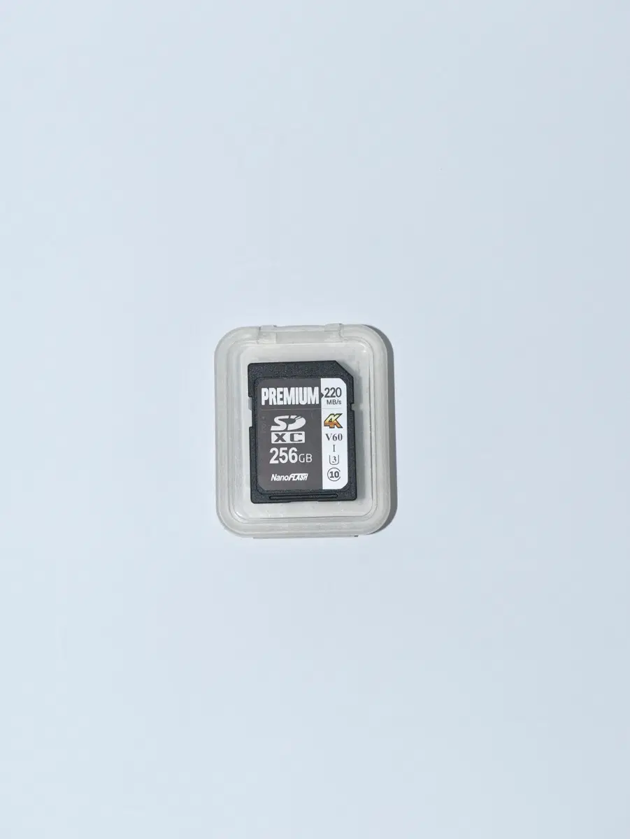 나노플래시 프리미엄 256GB SD카드
