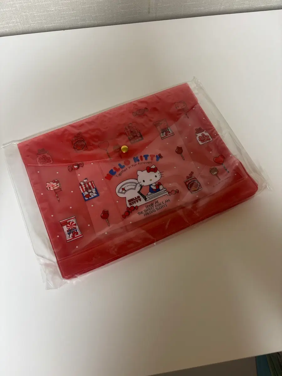 키티 서류 파일 보관함