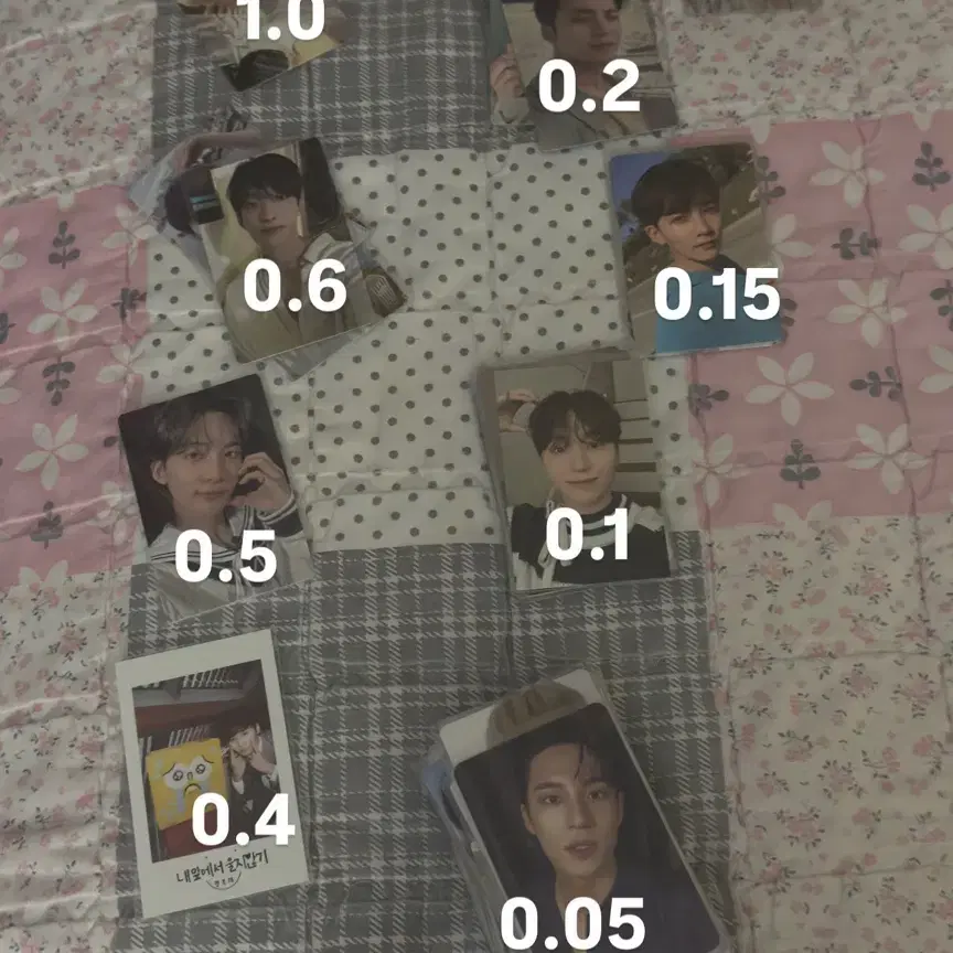 세븐틴 포카 대량양도합니다