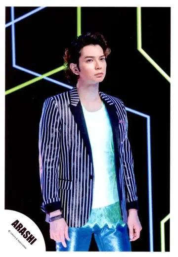 아라시 THE DIGITALIAN 마츠모토 준 공식 사진 *1장