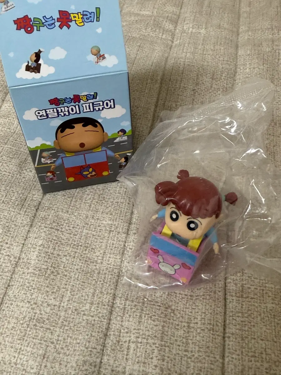 짱구는 못말려 연필깎이 피규어 유리