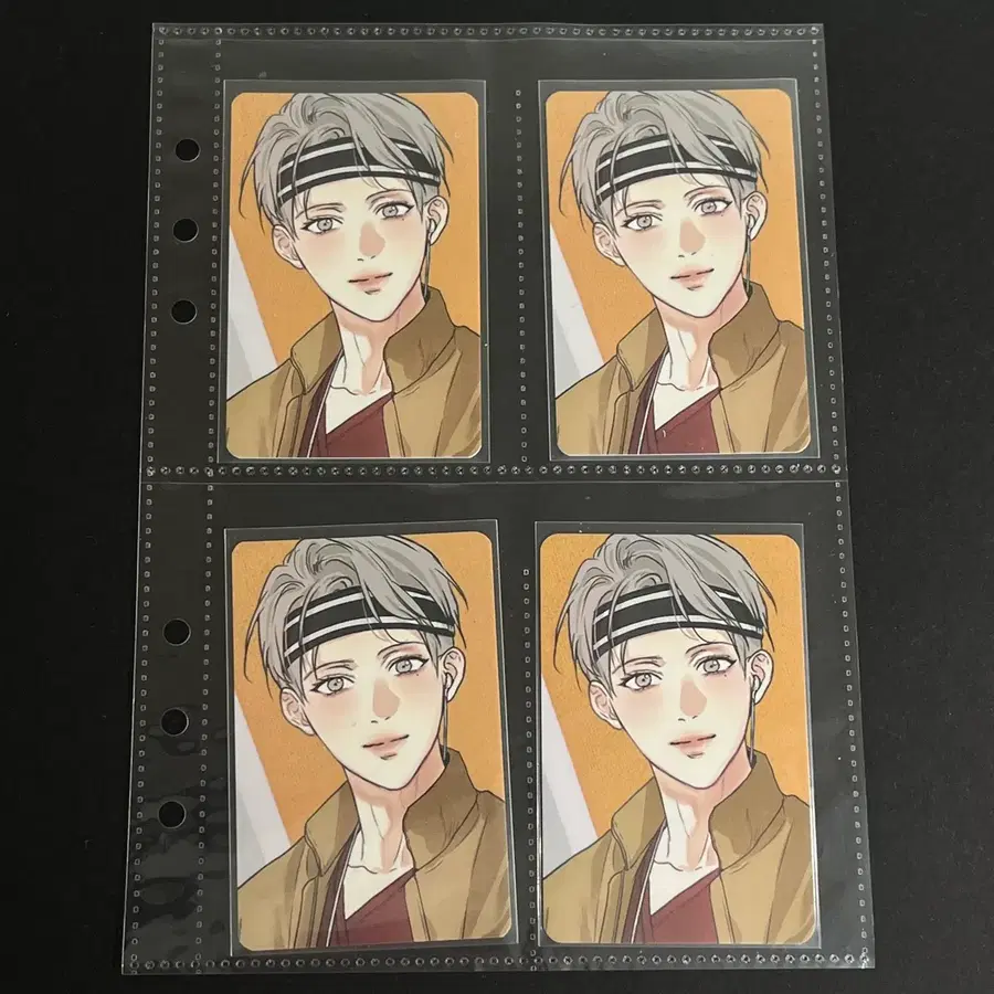 애욕 미음 컬렉션 포토카드 포카 4장 일괄