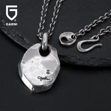 GARNI 가르니 실버 목걸이 Crockery Pendant L