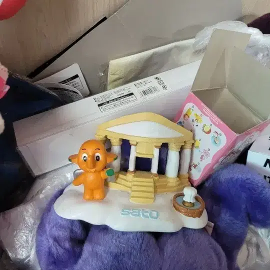 sato 인형 집 포쉐린 피규어
