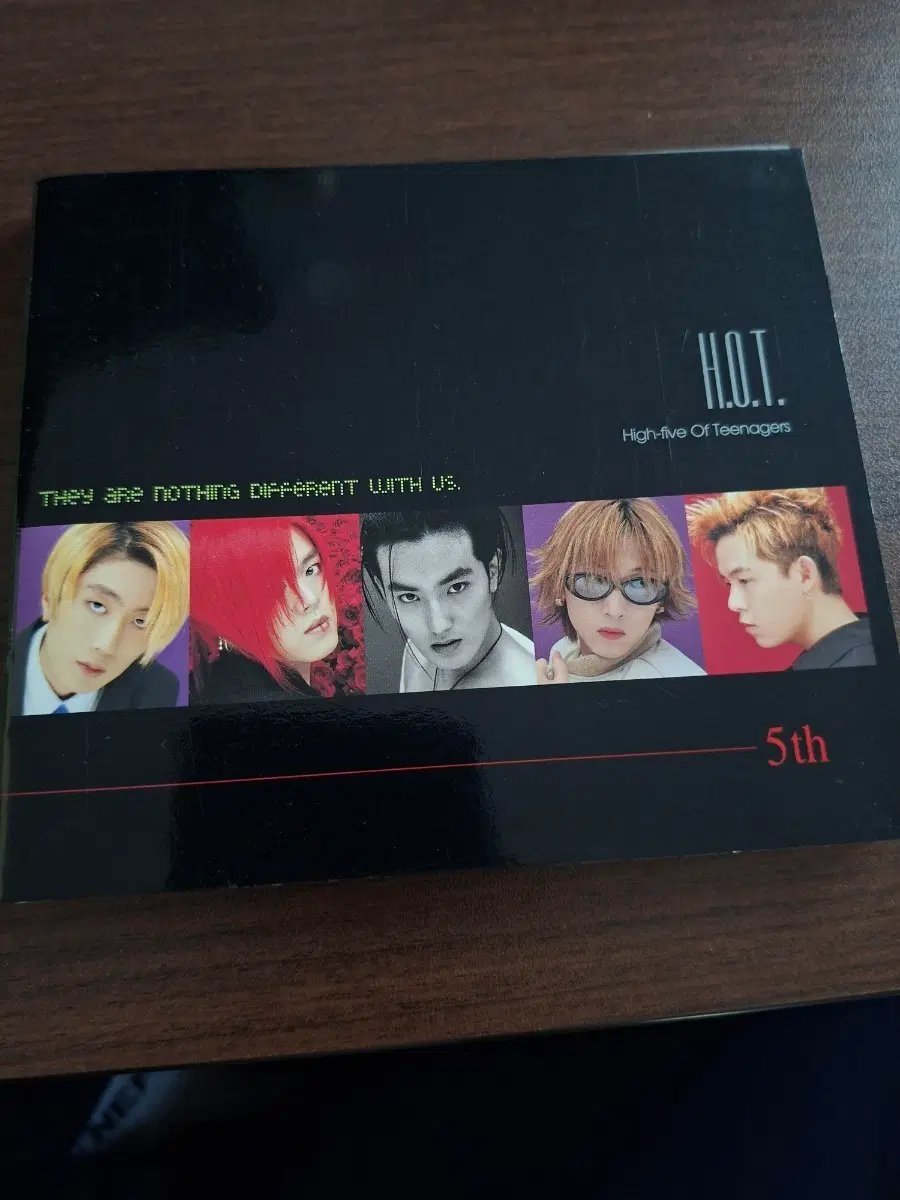 에이치오티 H.O.T 5집 cd (아웃케이스x)