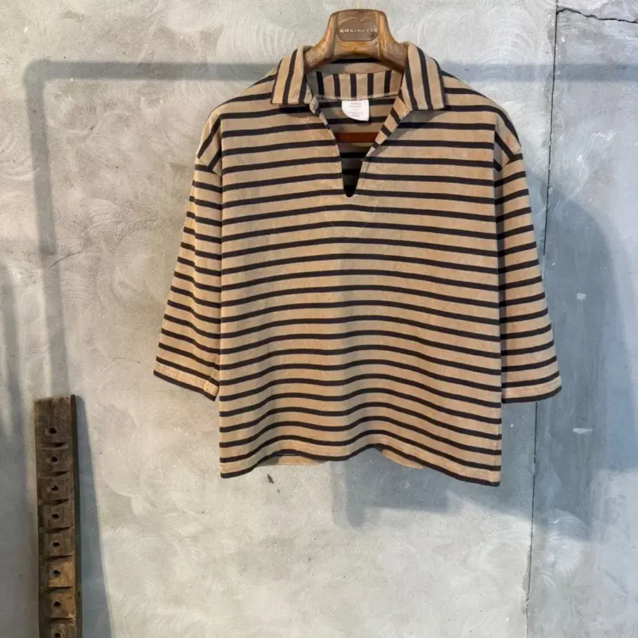 80s VTG 오픈카라 셔츠 여성55