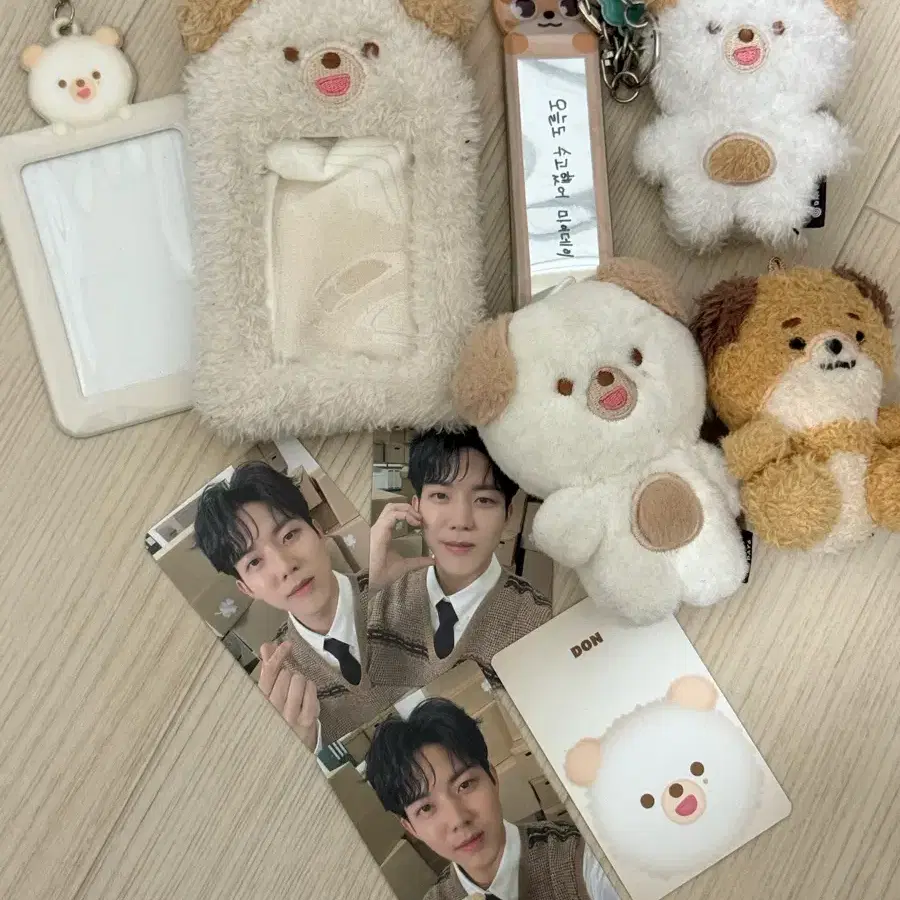데니멀즈 데이식스 도운 DON 포카홀더 인형 키링 일괄 양도