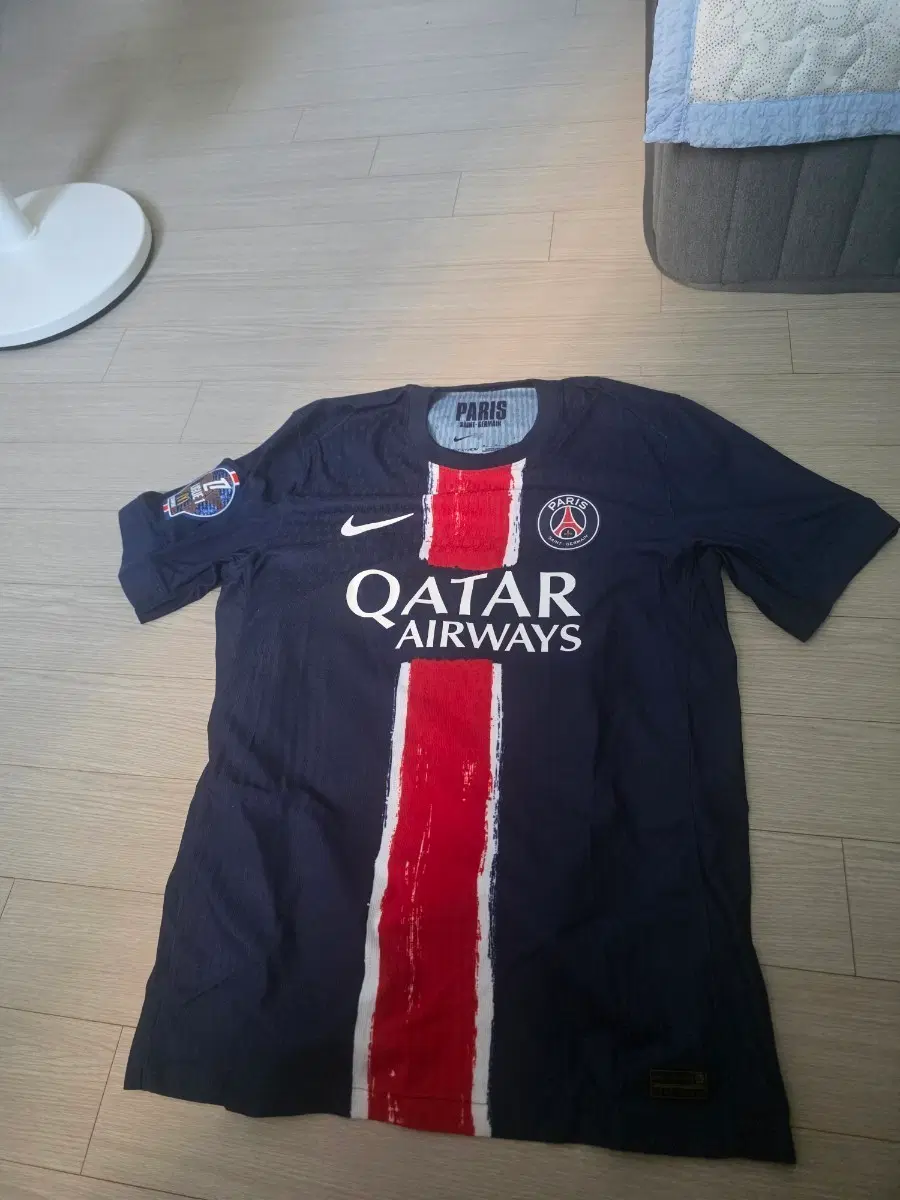 24-25 psg 정품 리그패치 홈 어센틱 유니폼 이강인
