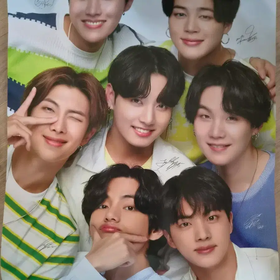 한정판] BTS 방탄소년단 칠성사이다 포스터