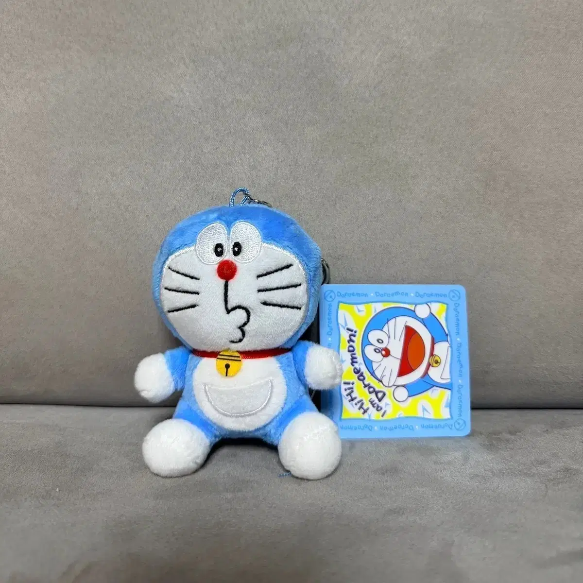 정품 도라에몽 뿌우 키링 인형