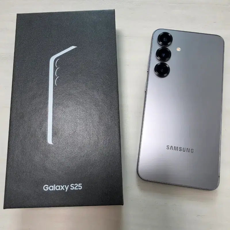 삼성 갤럭시 S25 512G 실버 쉐도우 자급제 풀박스