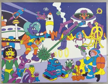 켄 엘리펀트 SPACE PEOPLE AND SPACE JET 중공 공방/야마자키 와카나 YELLOWJET
