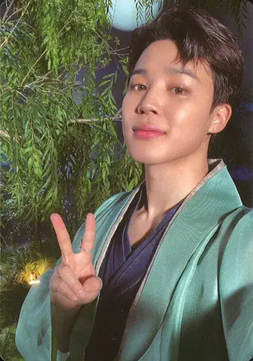 BTS 지민 2022 달마중 미니 포토카드 SP1/2
