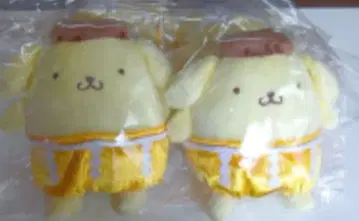 야바톤 폼폼푸딩 봉제 인형 2개 세트