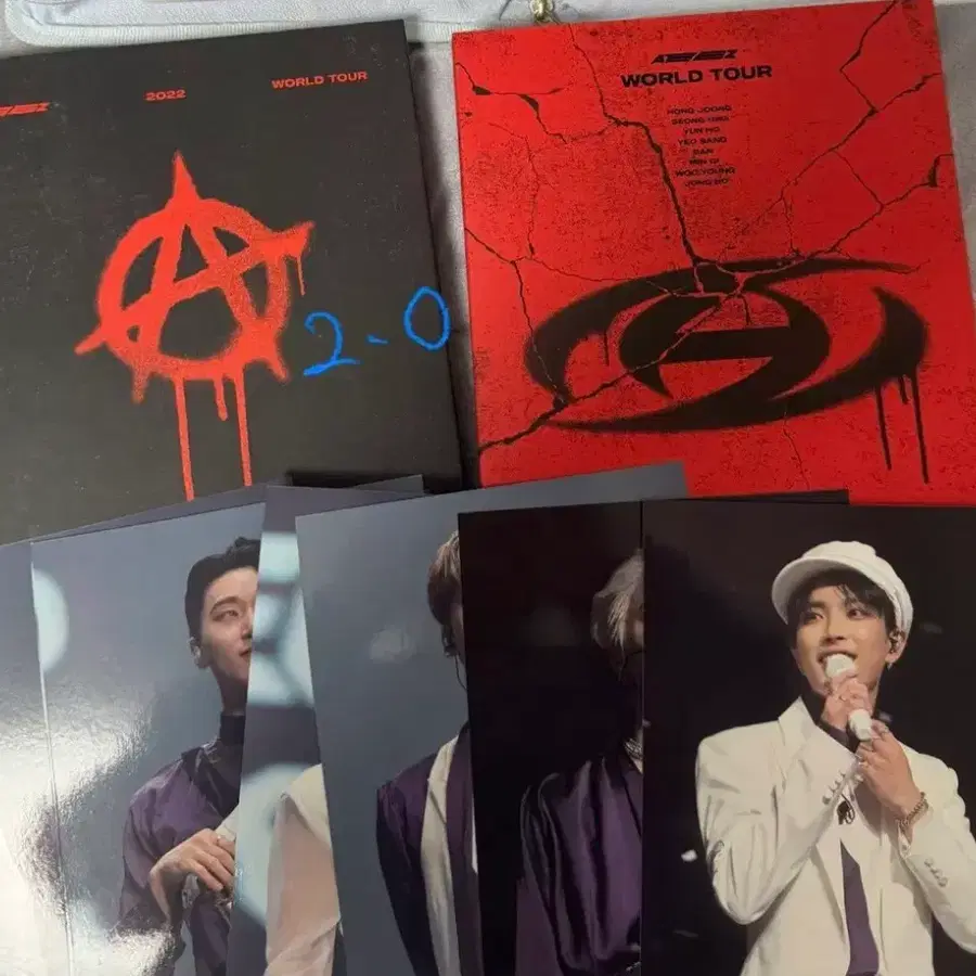 에이티즈 월드투어 굿즈 2022 dvd