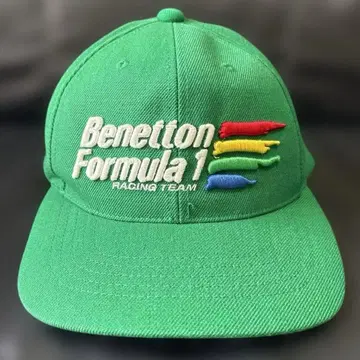 캡 Benetton Formula 1 Racing Team 구제 의류
