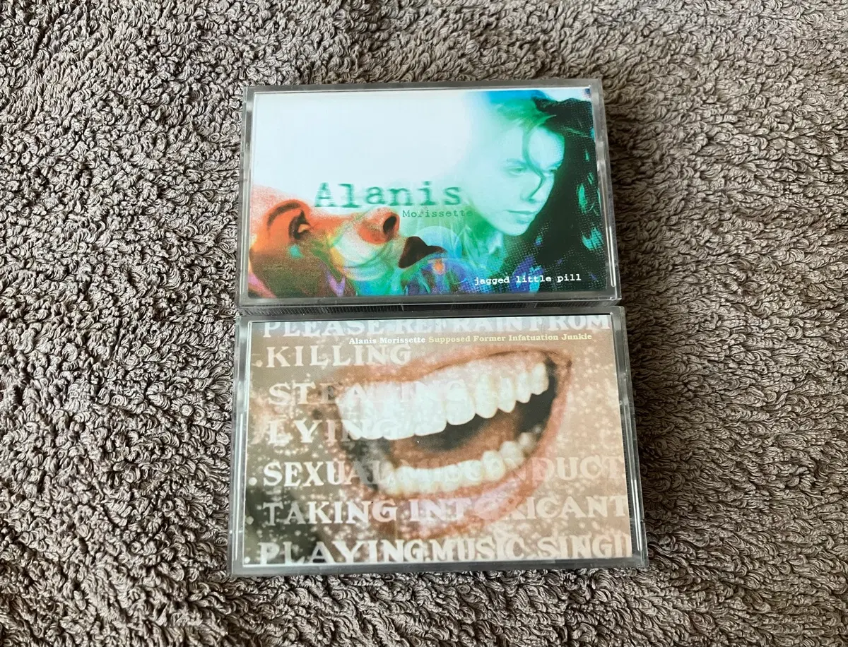 90년대 앨러니스 모리세트 Alanis Morissette 얼터너티브 팝 록 카세트테이프