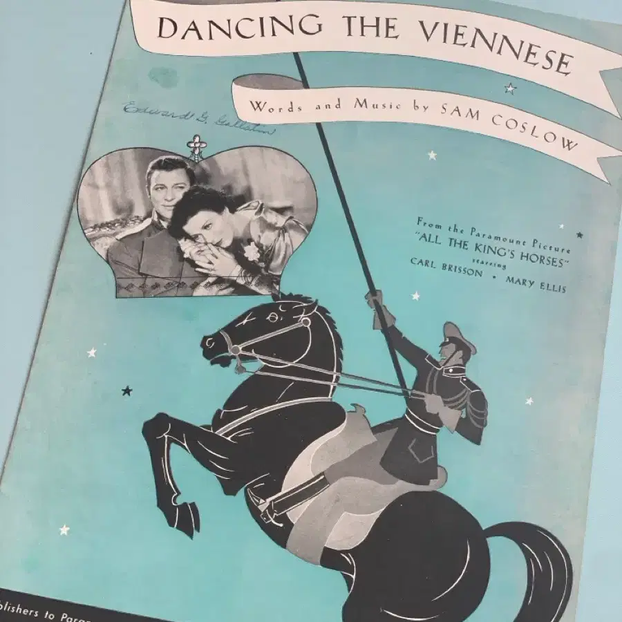 빈티지 악보 / DANCING THE VIENNESE