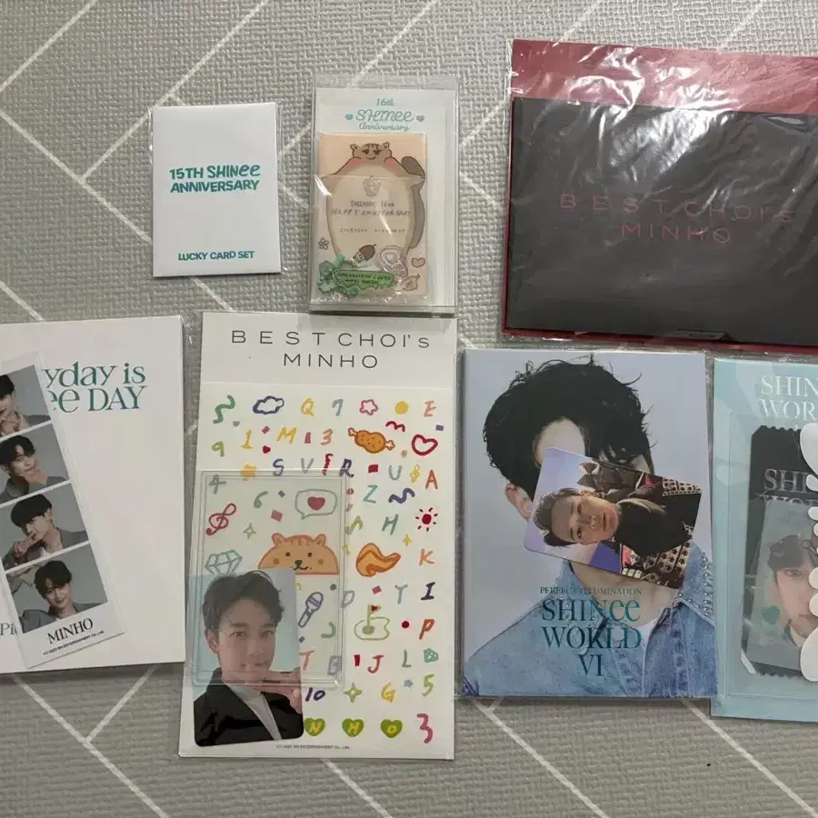 샤이니 민호 굿즈