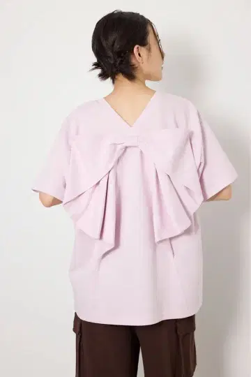 새상품 로데오 크라운 백리본 빅 리본 2WAY T셔츠