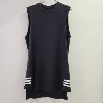 Y-3 슬리브리스 T셔츠 블랙