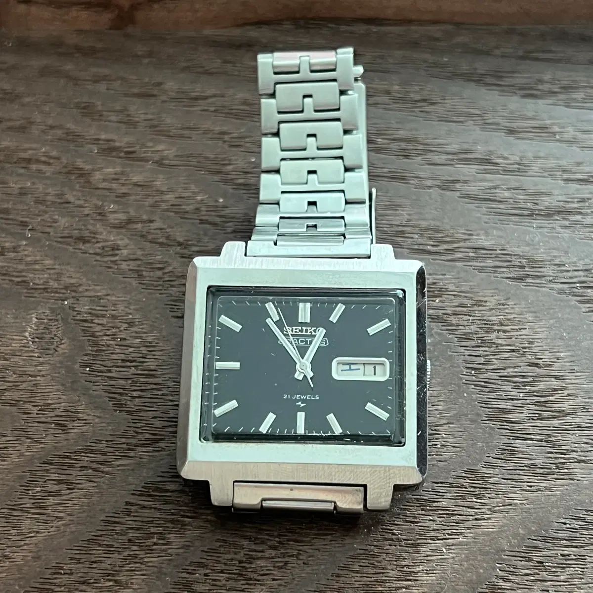 Seiko actus 수동시계 실버