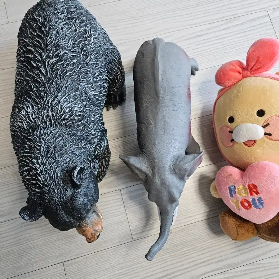 곰 인형 코끼리 인형 핑크색 하트 인형 일괄세트