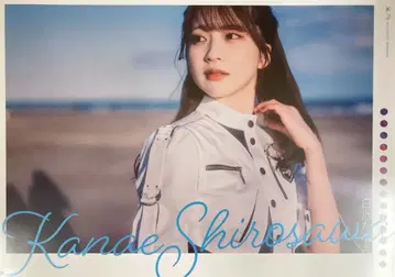 타워 레코드 시부야점 나는 오늘 밤, 떠나간다 시라사와 카나에 폐기하기 아까운 B3 포스터 타워레코드 시부