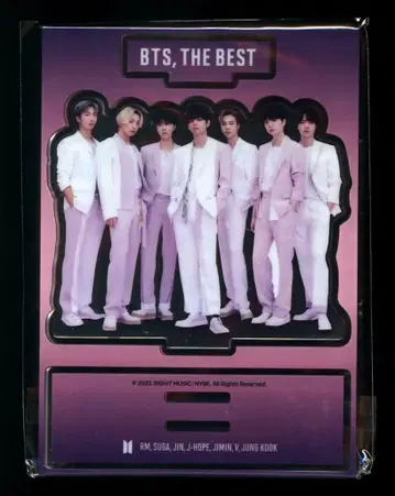 BTS THE BEST FC 특전 집합 아크릴 스탠드