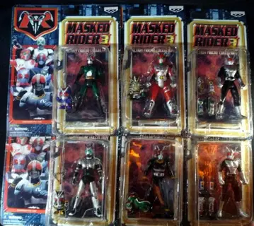 반프레스토 MASKED RIDER 3 COLLECT THEM ALL 가면라이더 시리즈 전 6종 세트