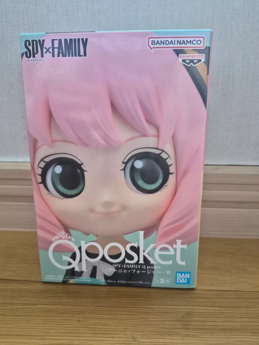 스파이패밀리 Q posket 아냐 포저 피규어