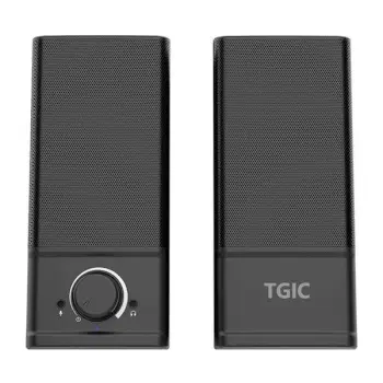 USB 전원 2채널 유선 스피커 마이크헤드폰지원