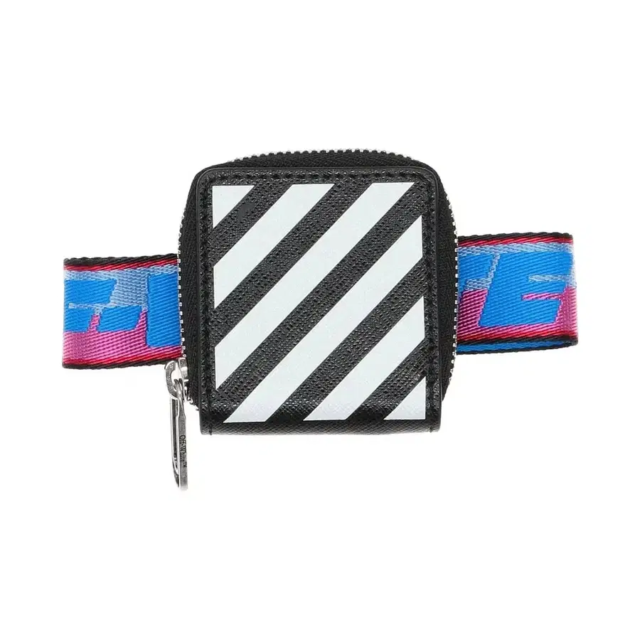 Off-White Black Diag Vertical Coin Purses