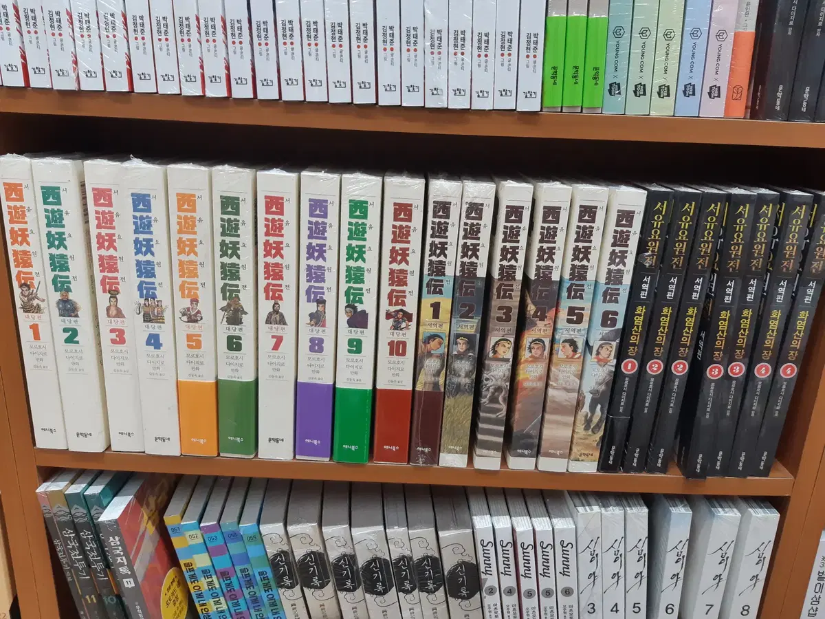 사유요원전 대당 1-10 서역 1-6 화염산의 장 1-4 총20권 미개봉
