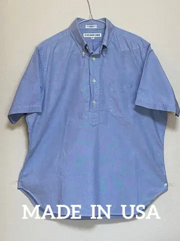 할인 중 INDIVIDUALIZED SHIRTS 반팔 풀오버 버튼 다운