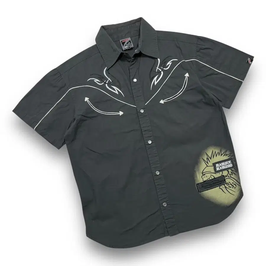 BLACK HOLE Western hip-hop shirt