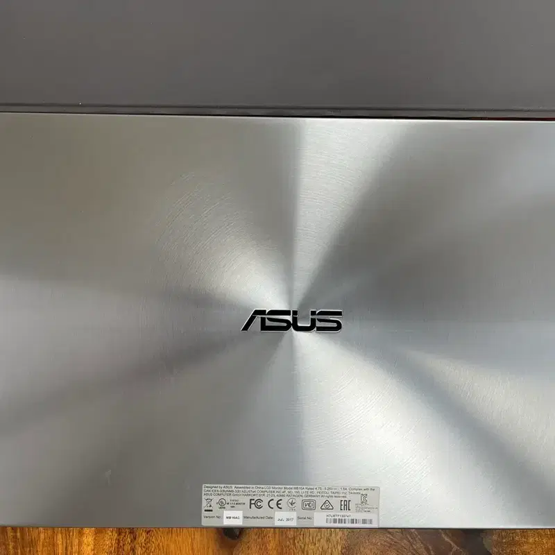 ASUS ZenScreen(MB16AC) 15.6인치 휴대용 모니터