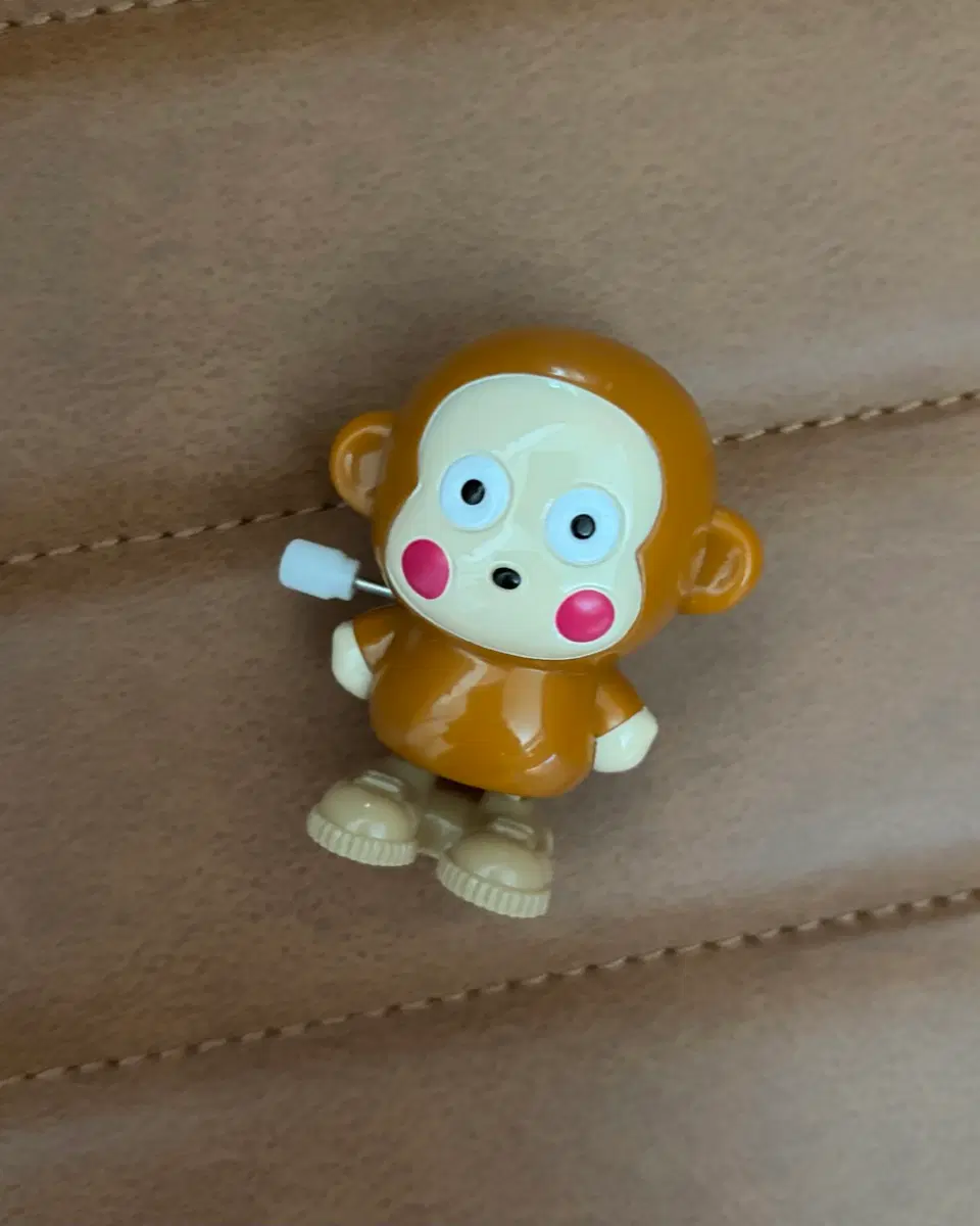 고전 산리오 몽키치 태엽인형