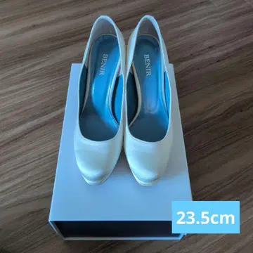 BENIR 베니르 웨딩 신발 펌프스 화이트 23.5cm