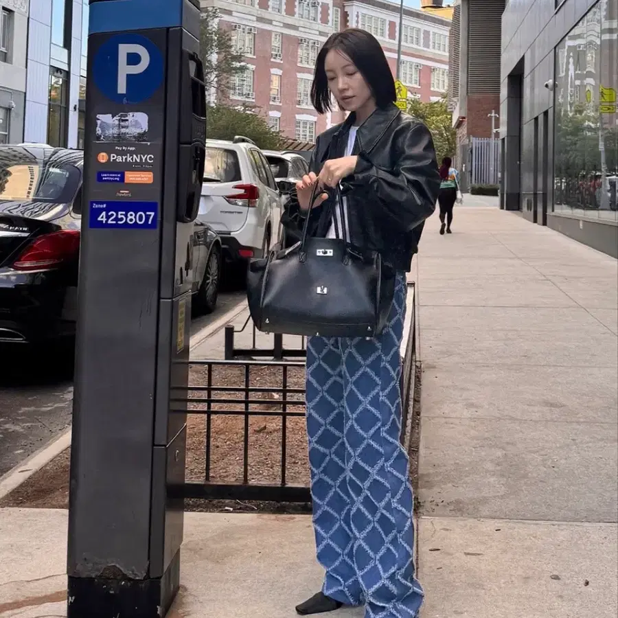 일레븐써티 다이아 스티치 데님 팬츠 S
