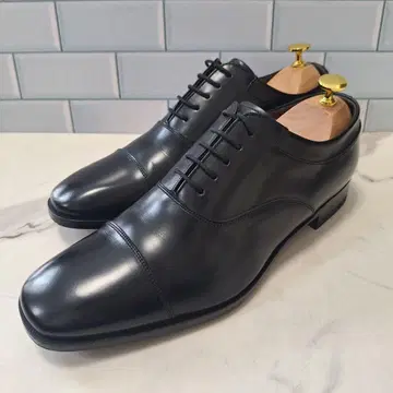 [새상품급] REGAL 리갈 스트레이트 팁 25.5cm 3E 가죽 블랙