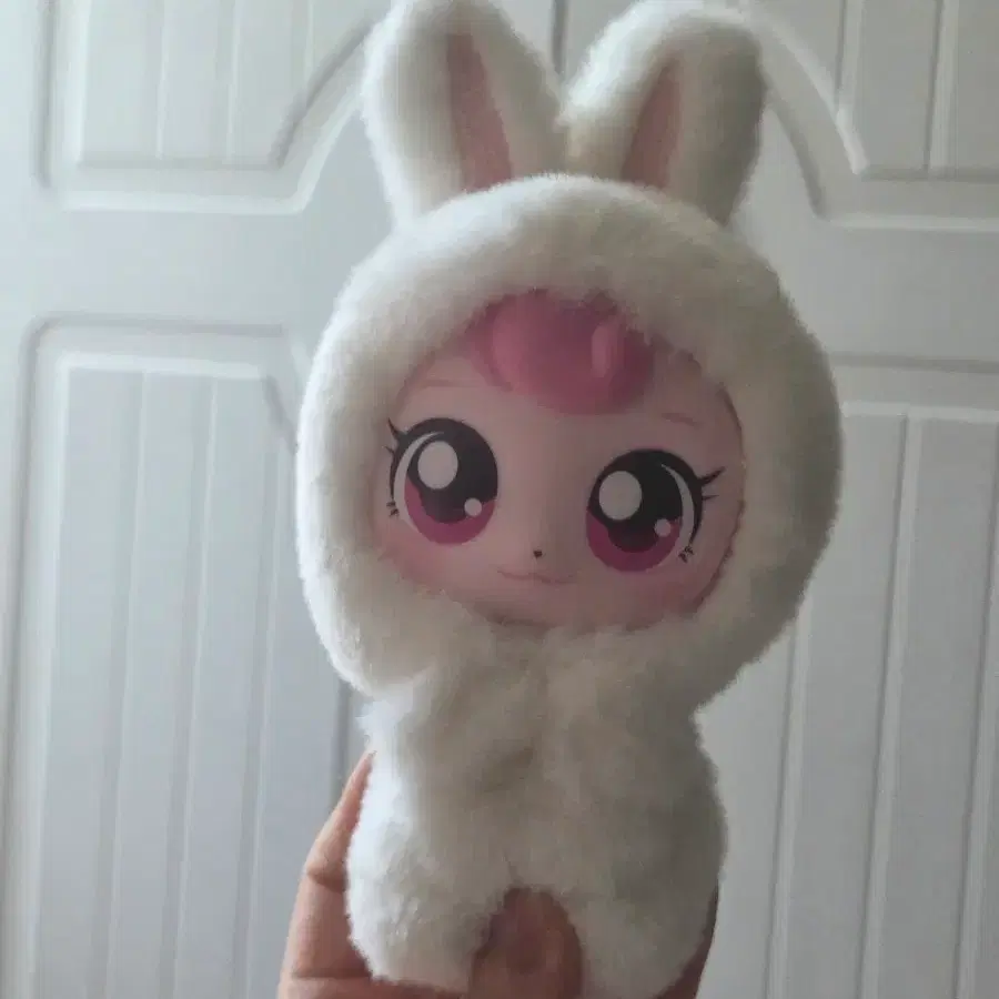 애니멀 하츄핑 키링 토끼 화이트버니