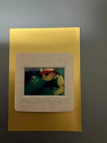 [레어 디자인] 포켓몬 피처 프레임 메이지 당시 물건 지우(사토시)