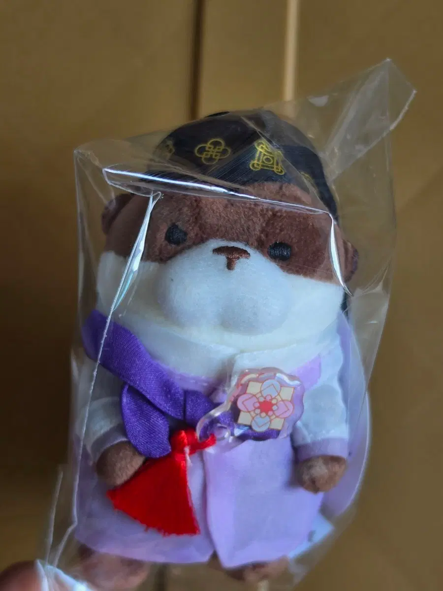 한복 우소우소짱 인형 키링