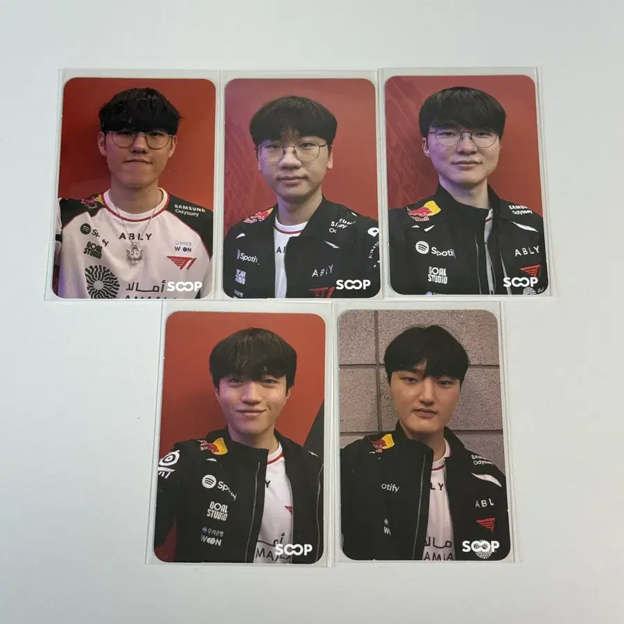MSI SOOP T1 티원 포카 포토카드