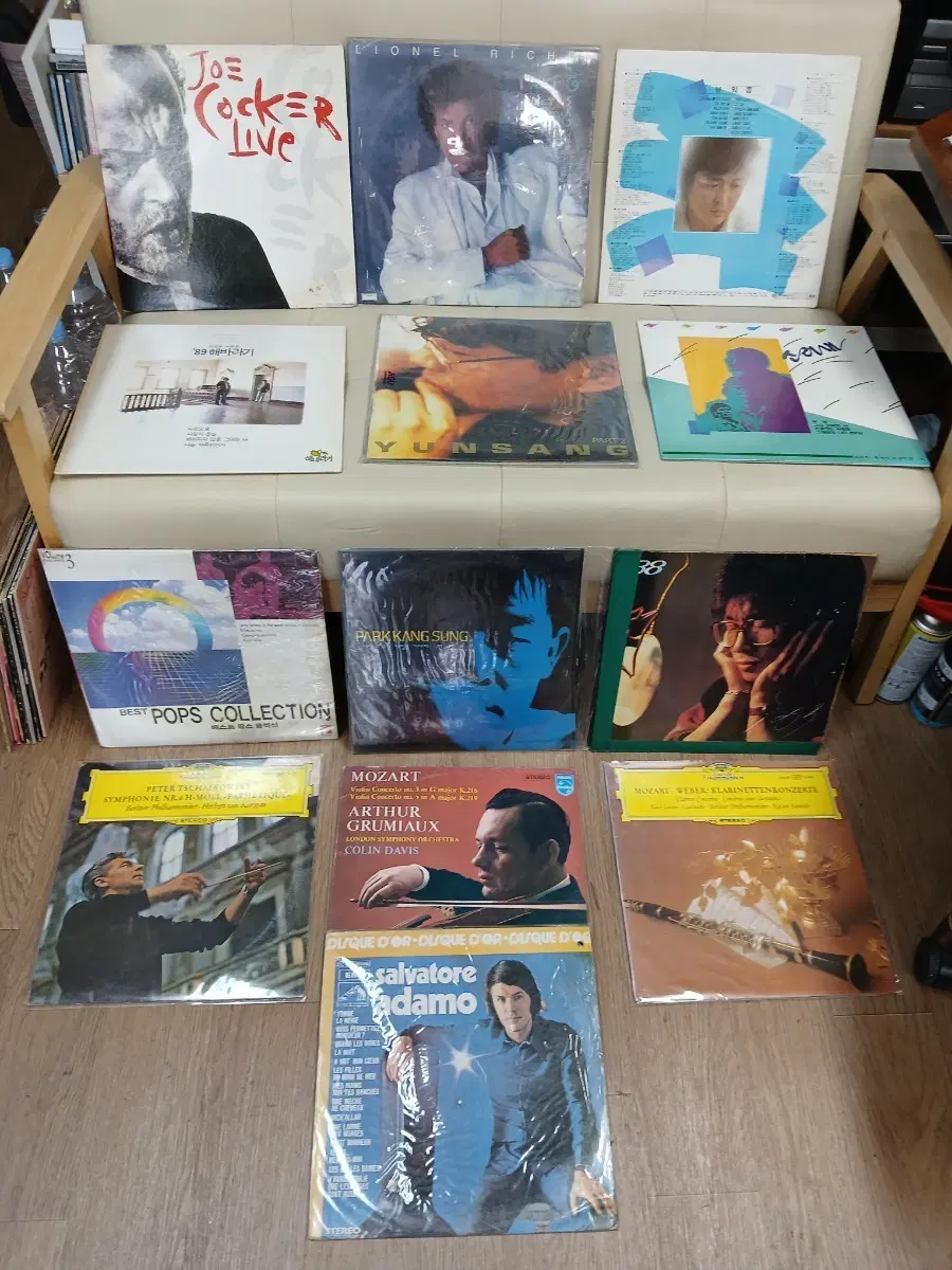 국네 가수.해외 .팝 가수.클레식.여러 장르.의 LP .앨범.